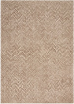 Nourison Modern Deco Transitional Taupe Area Rug