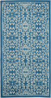 Nourison Jubilant Transitional Ivory/Blue Area Rug