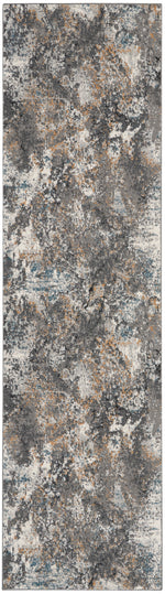 Nourison Ludlow Contemporary Grey/Multi Area Rug