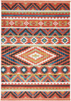 Nourison Tribal Decor Transitional Orange Area Rug