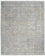 Nourison Starry Nights Traditional Silver/Cream Area Rug