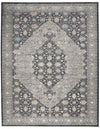 Nourison Starry Nights Traditional Grey/Blue Area Rug