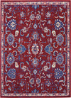 Nourison Grafix Traditional Red Area Rug