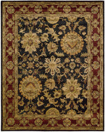 Nourison Jaipur Traditional Black Area Rug