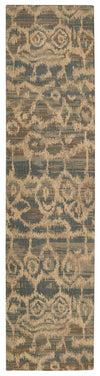Nourison Silken Allure Contemporary Teal Area Rug