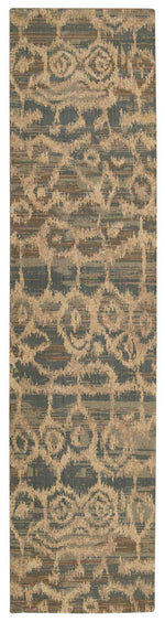 Nourison Silken Allure Contemporary Teal Area Rug