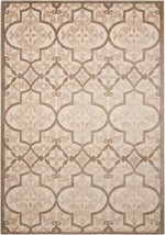 Nourison Aloha Transitional Cream Area Rug