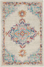 Nourison Passion Transitional Grey/Multi Area Rug