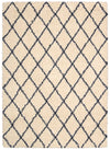Nourison Brisbane Contemporary Ivory/Blue Area Rug