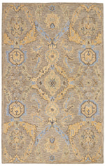 Nourison Azura Transitional Taupe/Blue Area Rug