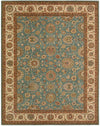 Nourison Living Treasures Traditional Aqua Area Rug